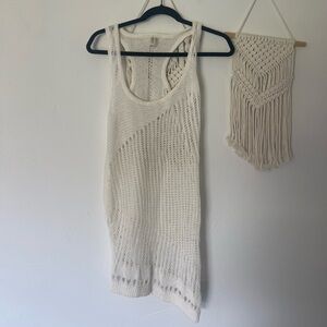 Victoria’s Secret Crochet Tunic Tank CoverUp